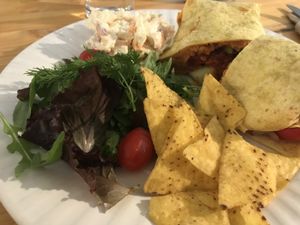 Vegan Burrito  at Super Natural Newcastle in Newcastle Upon Tyne