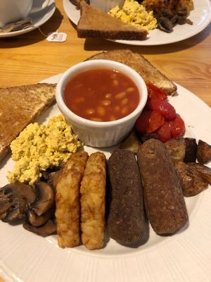 All day breakfast  at Super Natural Newcastle in Newcastle Upon Tyne