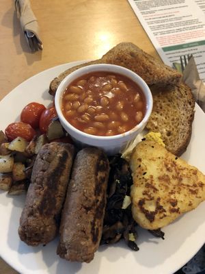 Full Breakfast at Super Natural Newcastle in Newcastle Upon Tyne