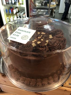 Chocolate Cake at Super Natural Newcastle in Newcastle Upon Tyne