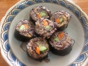 Sushi at Phartom in Chiang Rai