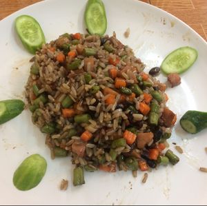 Fried rice. at Phartom in Chiang Rai