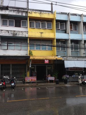 After a big rain at Phartom in Chiang Rai