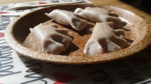 pierogi  at Zarcie Mamuski in Warsaw