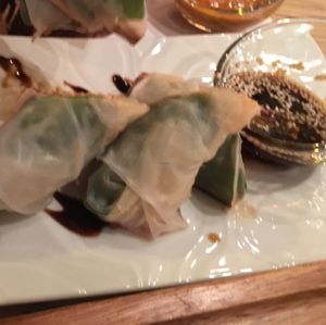 the fresh rolls were tasty at True in Odessa