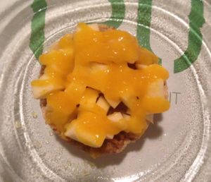 A banana dessert  at True in Odessa