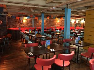 Inside  at Las Iguanas in York