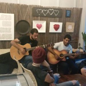 Curry night lock in 2016 live musicians.  - see our webpage schedule for the next one. at Ice Shack in Manchester