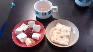 Our Vegan cheeseboard at Ice Shack in Manchester