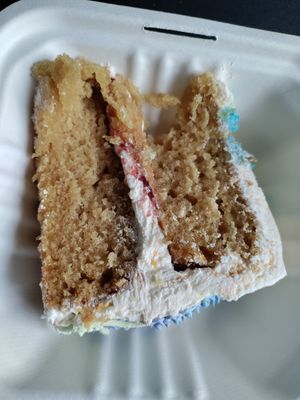 Vanilla cake. at Ice Shack in Manchester