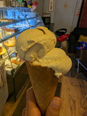 Great ice cream at Ice Shack in Manchester