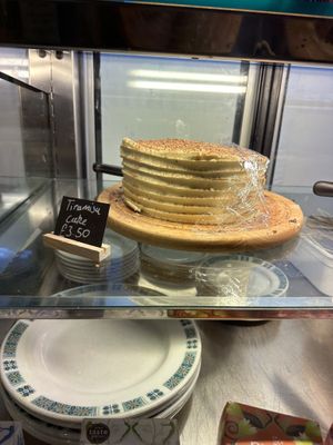 Tiramisu cake 🤤  at Ice Shack in Manchester