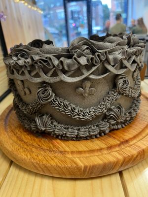 Black velvet cake at Ice Shack in Manchester