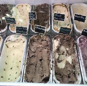 Ice Shack ice cream flavours  at Ice Shack in Manchester