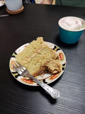 Biscoff cake at Ice Shack in Manchester