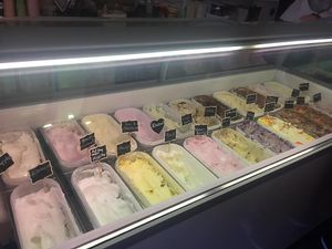 So much choice! at Ice Shack in Manchester