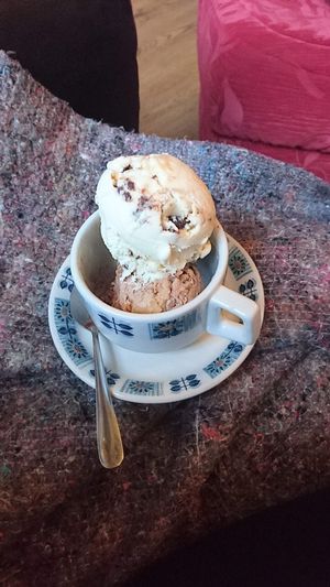 Ice cream!!! at Ice Shack in Manchester