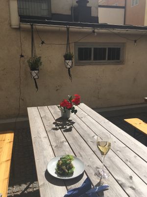 lovely terrace of el fant at El Fant in Helsinki