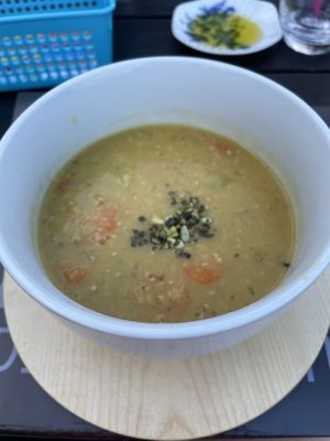 Lentil soup  at Art-lodge in Verditz