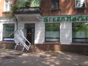 Front at Green Market in Odessa
