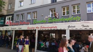 Really great vegan ice cream! at Eissalon am Schwedenplatz in Vienna