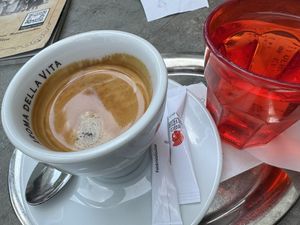 coffee  at Eissalon am Schwedenplatz in Vienna