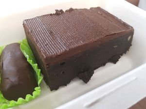 Chocolate Cake  at Organic Love in Koh Phangan