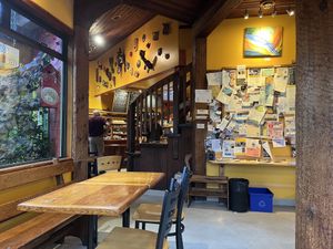   at Common Loaf Bake Shop in Tofino