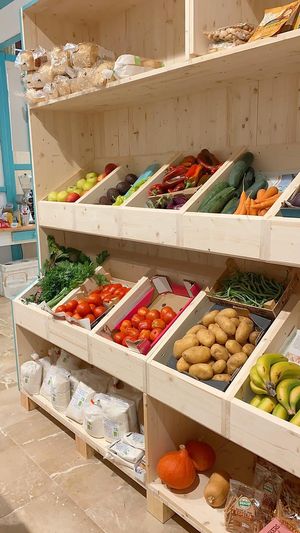 Frutas y verduras ecológicas at Eco-Viure in Mallorca