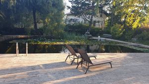 schwimmteich at La Vimea - Vegan Hotel & Vegan Restaurant in Naturno