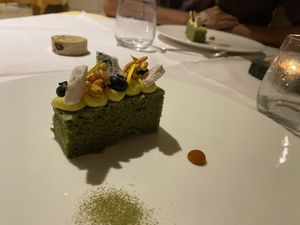 Matchacake at La Vimea - Vegan Hotel & Vegan Restaurant in Naturno