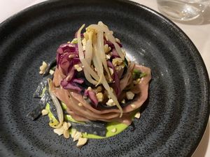 Asiatische Bandnudeln at La Vimea - Vegan Hotel & Vegan Restaurant in Naturno