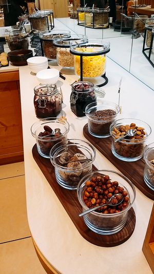 vegan breakfast buffet at La Vimea - Vegan Hotel & Vegan Restaurant in Naturno