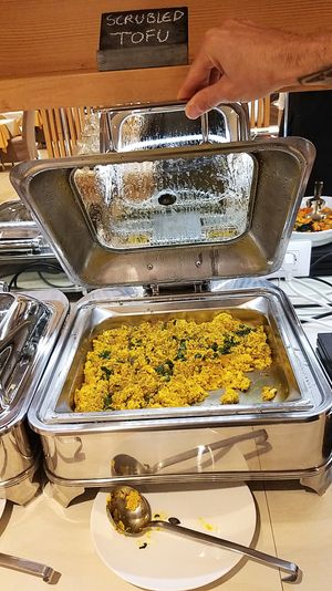 scrambled tofu  at La Vimea - Vegan Hotel & Vegan Restaurant in Naturno