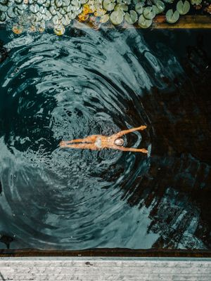 Find a natural pond in the middle of the park as a source of inspiration, a wooden deck for daily yoga sessions, or enjoy the simple jump right into the pristine water... at La Vimea - Vegan Hotel & Vegan Restaurant in Naturno