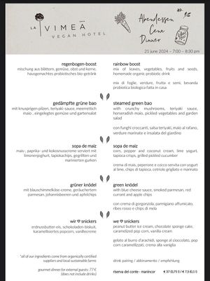   at La Vimea - Vegan Hotel & Vegan Restaurant in Naturno