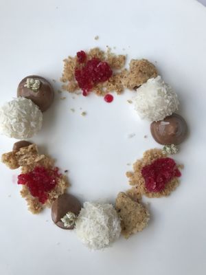 Dessert Abendmenü at La Vimea - Vegan Hotel & Vegan Restaurant in Naturno