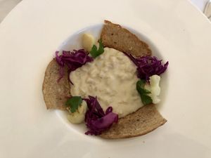 Kartoffelsuppe at La Vimea - Vegan Hotel & Vegan Restaurant in Naturno