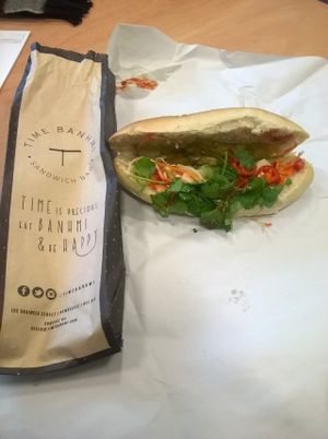Vegan Tofu Ninja at Time Banhmi in Newcastle Upon Tyne