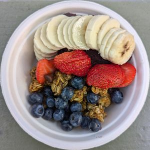 Carioca açaí bowl at Carioca Bowls in Portland