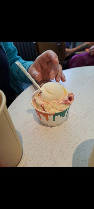Tutti fruiti at Gelato Gusto in Brighton