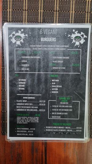  at B-Vegan in Salvador