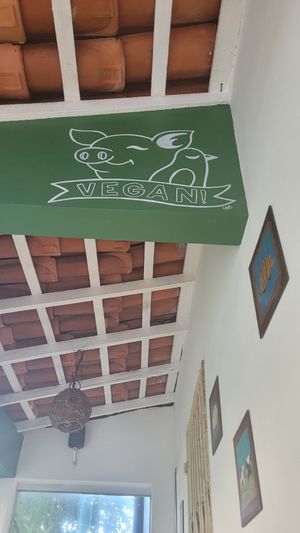 Ambiente muito agradável no segundo andar at B-Vegan in Salvador