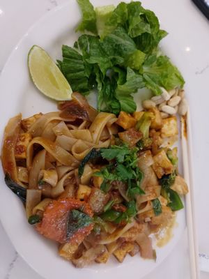 Very fresh and flavorful with tofu at St Roch Market in New Orleans