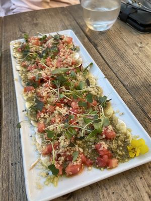 Starters ❤️  at Gioia Plant-Based Cuisine in Marbella