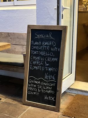 Every weeks special   at Gioia Plant-Based Cuisine in Marbella