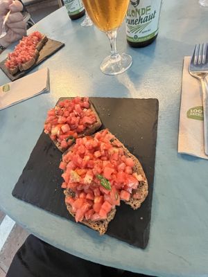 Starter: Bruschetta 👌  at Gioia Plant-Based Cuisine in Marbella