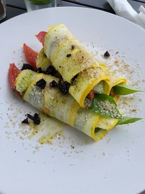 Raw Canelloni  at Gioia Plant-Based Cuisine in Marbella