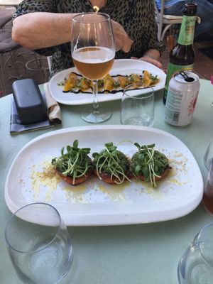 Starters  at Gioia Plant-Based Cuisine in Marbella