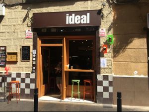 Ideal Poble Nou front at Ideal Poble Nou in Barcelona